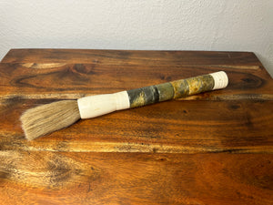 15 Inches  Cylindrical Jade Calligraphy Brush