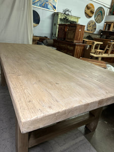 7 foot Capri Heritage Dining Table 84x40x30H