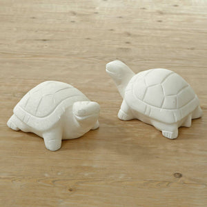White Marble Turtle Handmade 