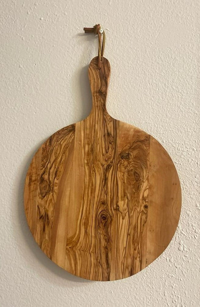 olive wood pizza board