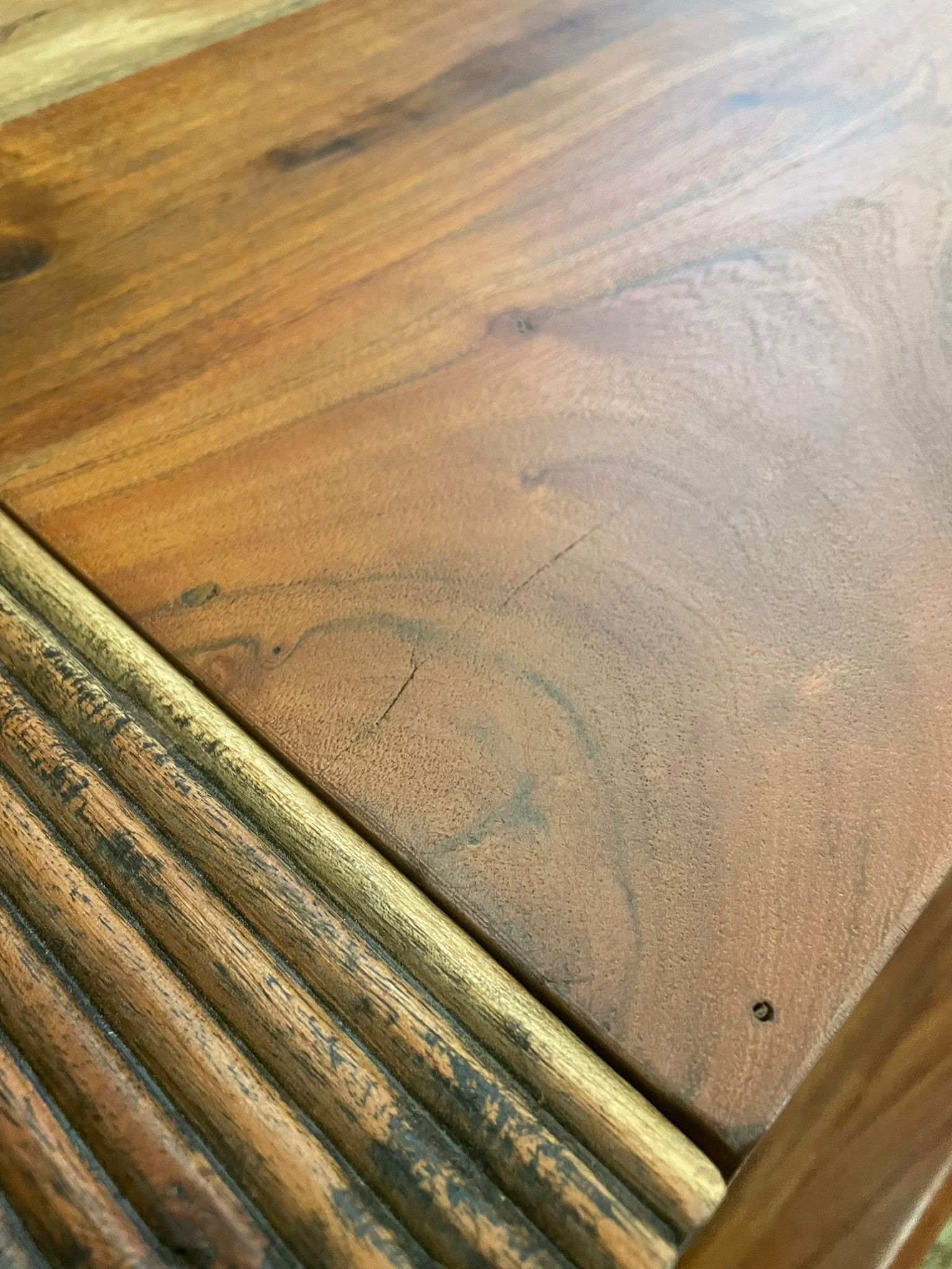 Handmade Vintage Antique Solid Wood Side Table| Indian End Table| Rustic Side Table| Antique End Table