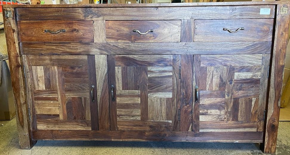 Handmade Vintage Antique Solid Wood Buffet| Indian Sideboard|Decorative Buffet | Rustic Buffet| Indian Console Table