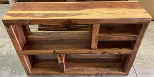 Indian Antique Rustic Vintage Teak Wood Bookshelves Cabinet | SideBoard| Handmade