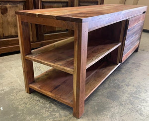 Handmade Vintage Antique Teak Wood TV Stand| Hand Carved| Decorative TV Stand | Indian TV Table