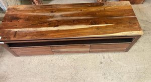 Handmade Vintage Antique Teak Wood Credenza| Sideboard | Decorative Credenza | Indian Console Cabinet | Media Center
