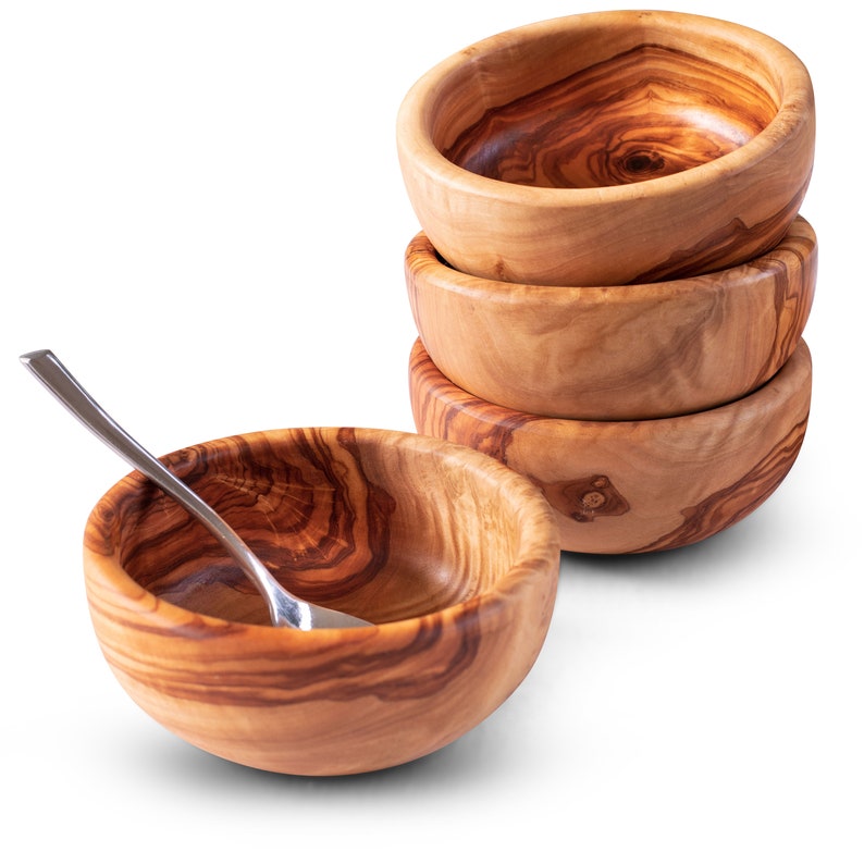 handmade olive wood bowl