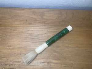Green Jade Calligraphy Brush / 14 inches