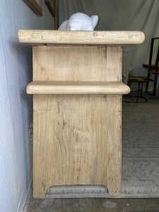 Handmade Vintage Console Table with Three drawers Natural pine (around 5ft )